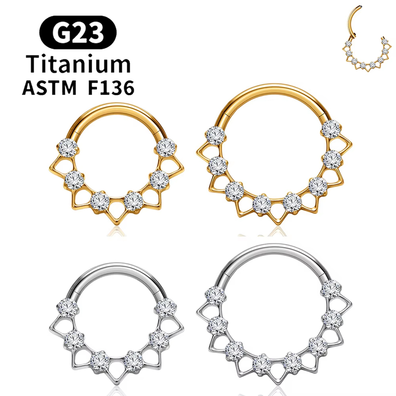 Lincy F136 Titanium Gold Plated Animal