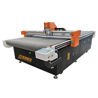 Cortadora CNC Digital Oscilante Rongchi, Plotter de Corte Plano para Tela, Prendas de Vestir, Textiles, Seda, con Motor Automático