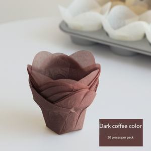 Moule à muffins pour professionnels de la planification de mariages, doublure à cupcakes de couleur coordonnée pour table de desserts de mariage thématique - Product Image 4