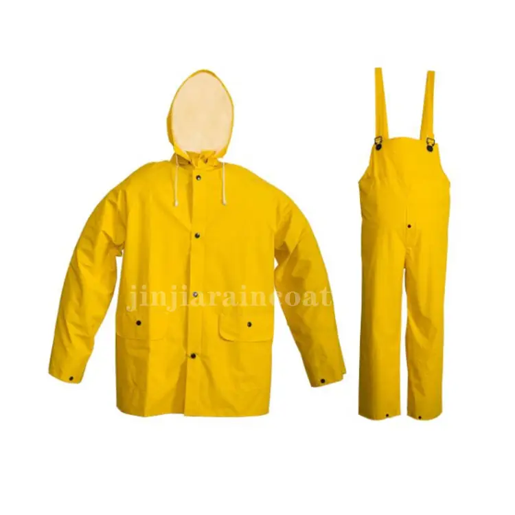 Primeira vez manter quente segurança raincoat mulheres rain suit pvc poliéster one piece rain suit heavy duty raincoat para homens