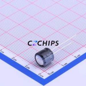 SG-101M1EBK-0807ตัวเก็บประจุอลูมิเนียมอิเล็กโทรไลติกผ่านรู D8xL7mm 100uF 20% 25V 125mA-120Hz - Product Image 2