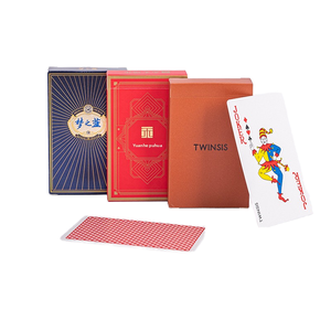 Papier personnalisé Impression de cartes de <span class=keywords><strong>poker</strong></span> Paquet cadeau promotionnel adhésif direct d'usine pour les joueurs de <span class=keywords><strong>poker</strong></span> - Product Image 5