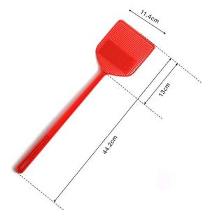 Durable Plastic Fly Swatters with Long Handles Silk Screen Printed for Home Patio & <b>Office</b> Use Promotional Advertising <b>Gifts</b> - Product Image 2