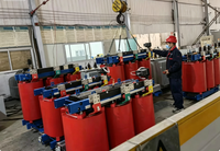 Transformator Distribusi Daya Tiga Fasa Tipe Kering SCB18 10kV Resin Cor dengan Kumparan Tembaga untuk Gardu Induk, Efisien Tegangan