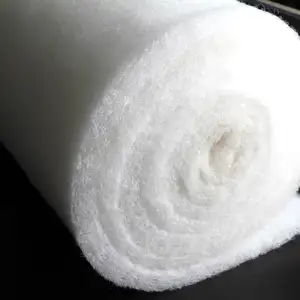 Tissu matelassé en ouate de polyester à liaison thermique respirante pour veste