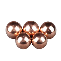 Marque de haute précision personnalisée boule de cuivre creux poli miroir boule de cuivre pur pour la décoration