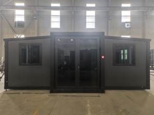 Casa Container Espandibile da 30 Piedi <span class=keywords><strong>con</strong></span> Tetto Pieghevole e Un Soggiorno, Design Moderno - Product Image 1