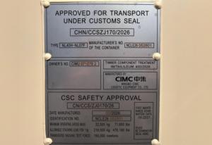 Contenedor Seco Usado de 40HQ High Cube, Contenedor de Transporte Marítimo Certificado CSC para Transporte Marítimo y Almacenamiento en Bodega - Product Image 2