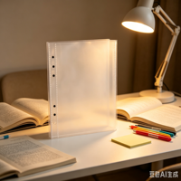 Recharge d'album pour affiches miniatures, personnalisée, ultra-transparente, rigide, en PP, pour classeur à anneaux RINGNOTE, pour l'organisation de 10 affiches Kpop EXO Jisoo Solo