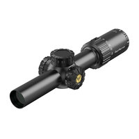 Lunette de tir WESTHUNTER HD GEN2 1-10X24 Fiber LPVO, objectif HD compact, visée optique grand angle, luminosité élevée pour le tir
