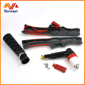 Black Wolf P80YT 80A HF Luftgekühlter Plasmaschneidbrennerkopf Rot-Grauer Quadratischer Griff für Industriehändler Lagerbestand und Großhandel - Product Image 4