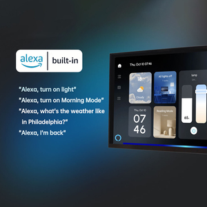 แผงควบคุมบ้านอัจฉริยะ8นิ้วในตัว Alexa พร้อม wif/zigbee | การควบคุมด้วยเสียงและโหมดฉาก | สวิตช์อัจฉริยะหน้าจอสัมผัส HD IPS - Product Image 4