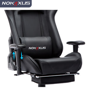 Chaise de Gaming de course en cuir PU, fauteuil de plusieurs couleurs en option, siège de Massage de gladiateur, avec repose-pieds, offre spéciale - Product Image 4