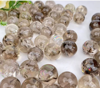 Esfera de Cuarzo Ahumado Natural Letsun, Superficie Pulida, Adorno Decorativo y Curativo, Venta al por Mayor de Jiangsu