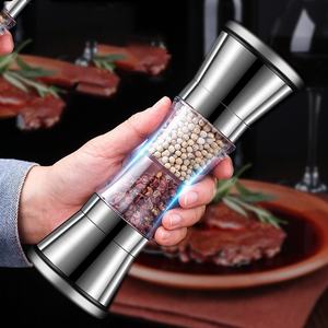 Molino Manual 2 en 1 para Hierbas <span class=keywords><strong>y</strong></span> Pimienta, Nuevo, Accesorios <span class=keywords><strong>de</strong></span> Cocina, Herramientas para <span class=keywords><strong>Especias</strong></span> para Uso Doméstico - Product Image 4