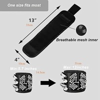 Nouveaux produits tendance 2026 : Organisateur de kit d'outils de réparation avec logo personnalisé, support magnétique pour outils, bracelet portable
