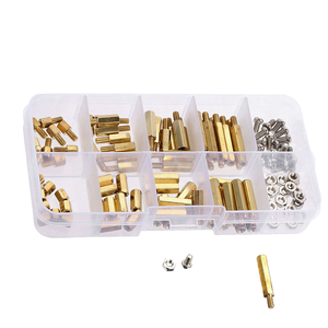 Tornillo de Chasis Hexagonal de Latón de Cabeza Única Personalizable, Rosca Fina de 4 mm, Juego de Aislamiento para Placa Base, Cajas de Columnas para Computadora - Product Image 4