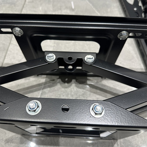 CP402 Support TV rabattable pivotant jusqu'à 110Lbs <span class=keywords><strong>Bras</strong></span> articulés doubles Support TV Support mural de télévision rétractable - Product Image 6