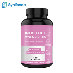 ซินคอนดา ไมโอ-อิโนซิทอล ดี-ไคโร-อิโนซิทอล อาหารเสริมสำหรับผู้หญิง อัตราส่วน 40:1 พร้อมโฟเลต วิตามินดี ช่วยปรับสมดุลฮอร์โมน บำรุงสุขภาพรังไข่ - Product Image 1
