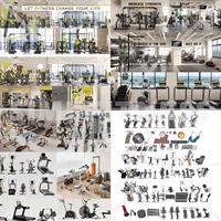 SM PRTOPsale Commercial Exercice Gym Utiliser Plaque Chargée Musculation Machine Jambe Formateur Fitness Équipement Arrière Kick Machine