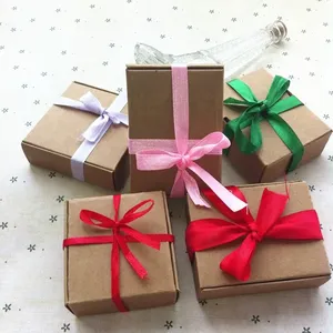 5.5X5.5x2.5CM Kraft Cadeau Emballage <span class=keywords><strong>Carton</strong></span> Papier À La Main Savon Kraft Artisanat <span class=keywords><strong>Carton</strong></span> Bijoux Accessoires Boîte De <span class=keywords><strong>Rangement</strong></span> 100 pc/<span class=keywords><strong>lot</strong></span> - Product Image 1