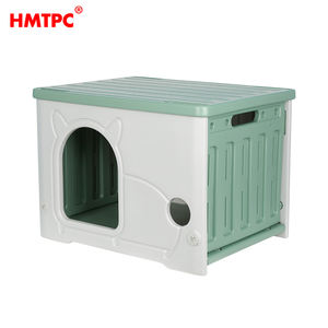 Çağdaş şık Modern katı desen eklenmiş plastik kedi yatakları Pet ev mobilyaları - Product Image 1