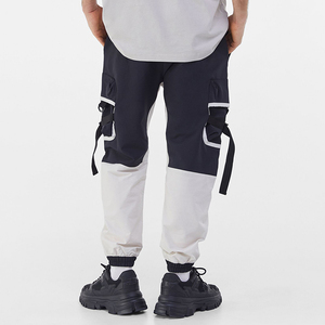New Design Half Black Half White Techwear <strong>Trek</strong> <strong>Pants</strong> Hiking Tapered Waterproof Wind Breaker Polyamide <strong>Cargo</strong> <strong>Pants</strong> - Product Image 3