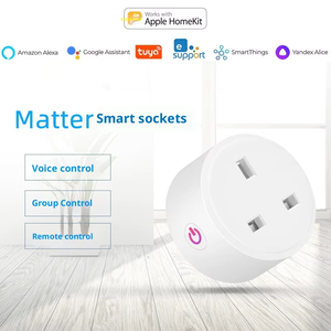 Matter UK Smart <strong>Plug</strong> 13A 16A Optional Energy Monitoring <strong>Remote</strong> Control for OEM Project Supply - Product Image 4