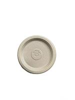 Assiettes jetables 100% compostables, résistantes, écologiques, biodégradables, en fibres de coque de riz, pour les fêtes