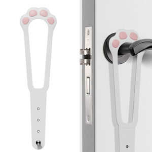 Оптовый регулируемый фиксатор-замок для кошачьих дверей, эластичный гибкий ремень-фиксатор для собачьих дверей - Product Image 1