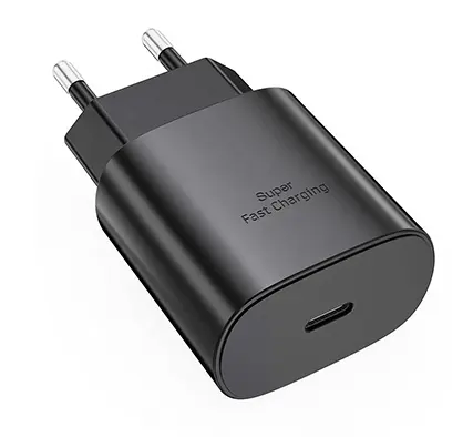 Cargador súper rápido tipo C PD para teléfono inteligente cargador de 25W para adaptador Samsung carga rápida