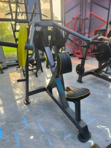 Chất Lượng Cao Thương Mại Q235 Thép Tấm Nạp Sức Mạnh Đào Tạo Cánh Tay Cơ Bắp Tập Thể Dục Chèo Máy Ngồi Hàng Thấp Cho Phòng Tập Thể Dục - Product Image 5