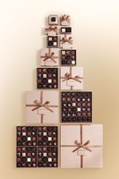 Cajas de embalaje de barra de chocolate de lujo personalizadas Embalaje de caja de bombones de chocolate macarrón de papel de chocolate