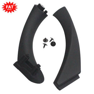 Pour BMW Série 3 2005-2012 E90 E91 Poignée de porte intérieure gauche arrière 51417230849 51419150335 Couleur noire - Product Image 1