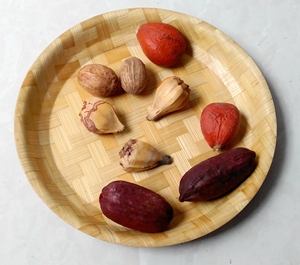 จานสลัดไม้ไผ่วัสดุทอ14 "นิ้ว35ซม. - Product Image 5