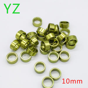 Nuovissime Anelli Dorati per Piccioni Viaggiatori, Anelli Decorativi per Piccioni, Fasce per Zampe di Pappagalli, Accessori per Uccelli in Alluminio Ecologico Made in China YZ - Product Image 4