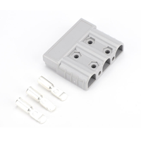 Connecteur de charge de batterie gris haute intensité 50A 600V à 3 broches pour chariot élévateur - Vente chaude