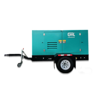 Compresseur d'air GTL POWER 285cfm 10bar Compresseur d'air à vis diesel durable MDS285S10C-NR2 avec un bon prix d'usine