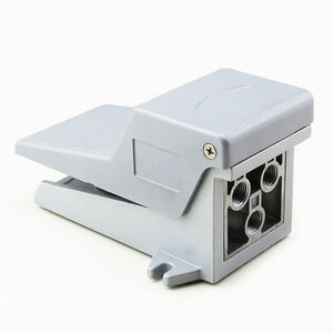 วาล์วควบคุมลมแบบแมนนวล 4F 5/<span class=keywords><strong>2</strong></span> ทาง รุ่น 4F210-08 G1/4 ทำจากอลูมิเนียมอัลลอย พร้อมแป้นเหยียบ - Product Image 3