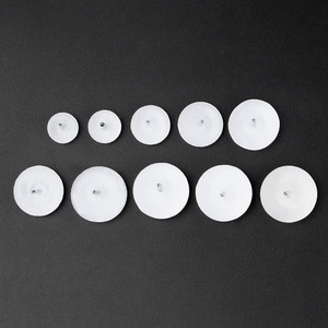 Furniture Felt <b>Pad</b> Nylon Anchors White Plastic Non Slip Shock Absorption For Sofa Table <b>Chair</b> - Product Image 1
