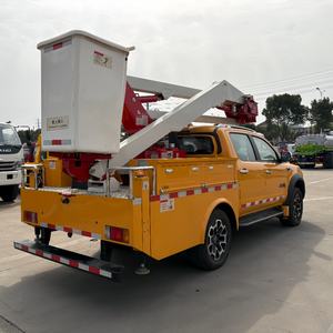 Plataforma Elevadora Telescópica Montada en Camioneta <span class=keywords><strong>JAC</strong></span> de 22 m, Plataforma de Trabajo Aérea Aislada - Product Image 4