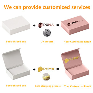 Boîtes cadeaux en carton rigide vertes de luxe personnalisées en gros avec fermeture magnétique pour bijoux et cosmétiques - Product Image 5