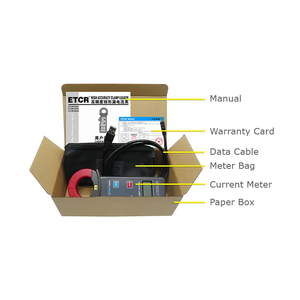 เครื่องวัดกระแสไฟรั่วแบบดิจิตอล ETCR6500 AC 0.00mA~300.0A พร้อมฟังก์ชั่นบันทึกข้อมูลและระบบปิดอัตโนมัติ ใช้พลังงานจากแบตเตอรี่ - Product Image 4