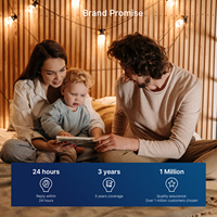 Ampoules LED à filament S14 étanches pour extérieur, 120V, équivalent 5 watts, 1W, 50lm, 2200K, culot E26, pour guirlandes lumineuses de jardin et de terrasse
