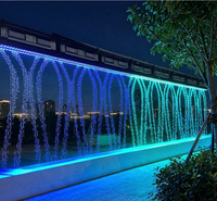 Mur de bulles d'eau en acrylique LED personnalisé pour les fabricants, idéal pour la décoration, les vitrines, les halls d'exposition et les présentoirs de salons professionnels