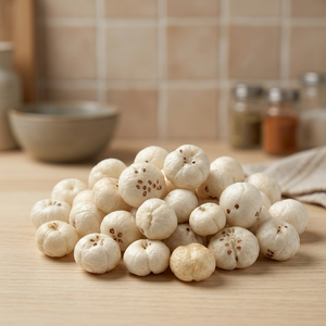 Makhana Seleccionada a Mano de Primera Calidad, Seca, Grado AD, Ligera y Crujiente, Baja en Grasa, Snack Saludable, Proveedor a Granel de la India, EXPORT DESI 25kg - Product Image 2