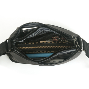 Wholesale Solid Color Unisex Square <b>Black</b> Mens <b>Bags</b> Plain Messenger Shoulder Casual Cross <b>Bags</b> for Men Daily Use - Product Image 6