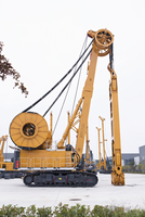 Foreuse rotative diesel durable à faible coût d'entretien pour les grands projets d'infrastructure
