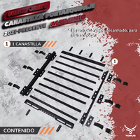 Accessoires 4X4 de haute qualité barres de toit noires bagages de toit en alliage de remplacement pour pièces de voiture Jimny