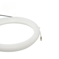 Extracteur de fil électrique de bande de poisson d'acier plat de bande de poisson en Nylon blanc noir/bande de poisson de fibre de verre de 4mm pour l'industrie électrique